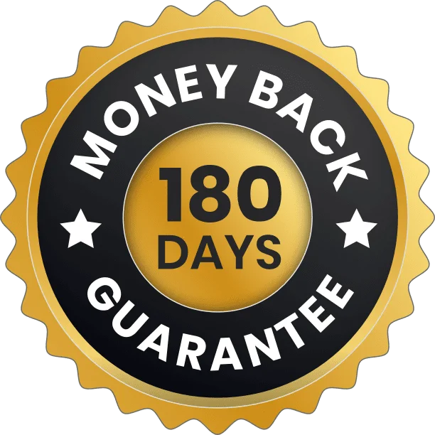 vision 20 180 days money back guarantee
